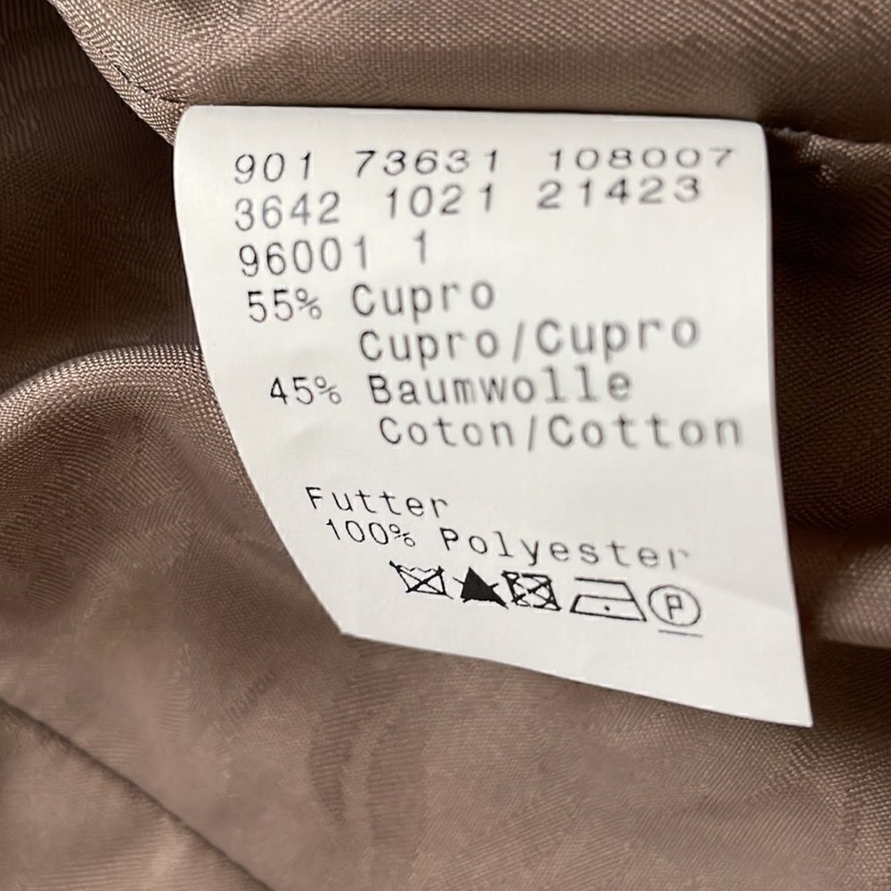 Marc Aurel Blazer, Taupe one button - Picture 5 of 14